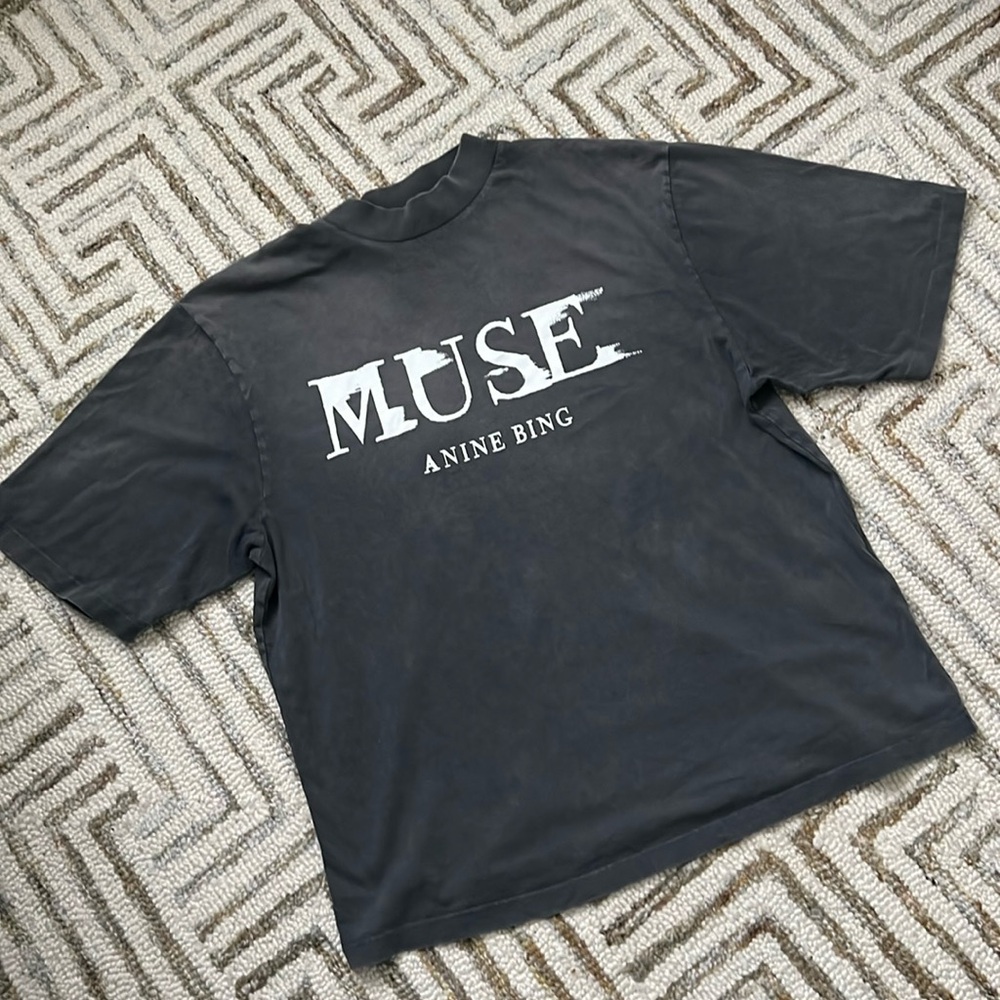 Anine Bing // Black Muse Tee